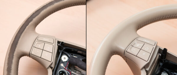 Rénovation des volants en cuir