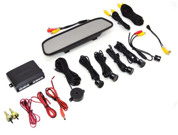 Installation caméra et radar de recul