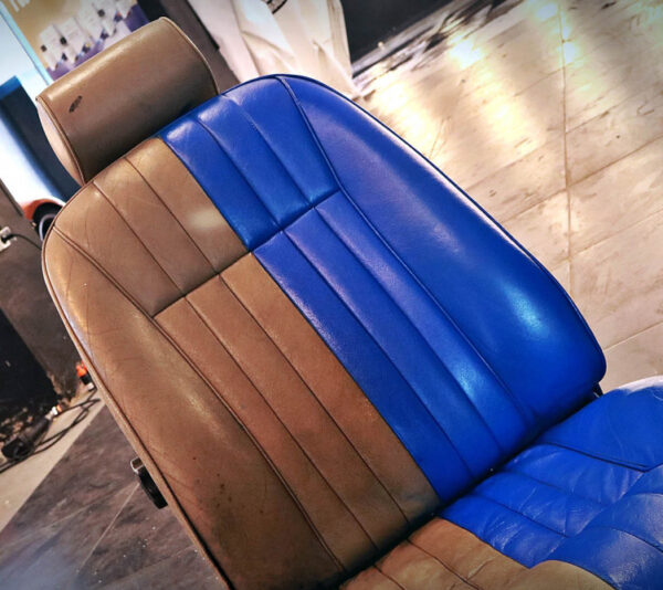 Changement de couleur de la sellerie