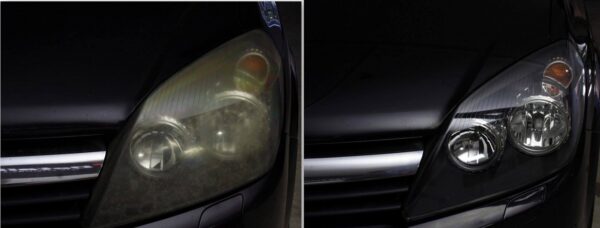 Polissage des phares